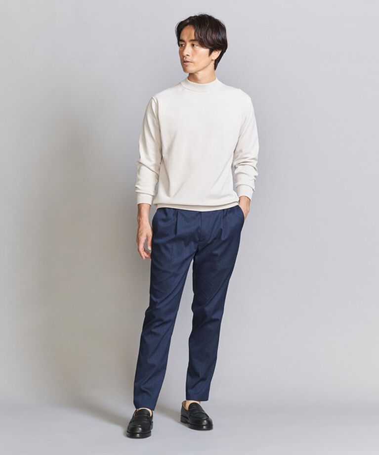 BEAUTY&YOUTH UNITED ARROWS「東レ/TORAY ドライ ポリエステル 1プリーツ イージーパンツ - セットアップ対応 ヨコストレッチ ウォッシャ」|チノ|