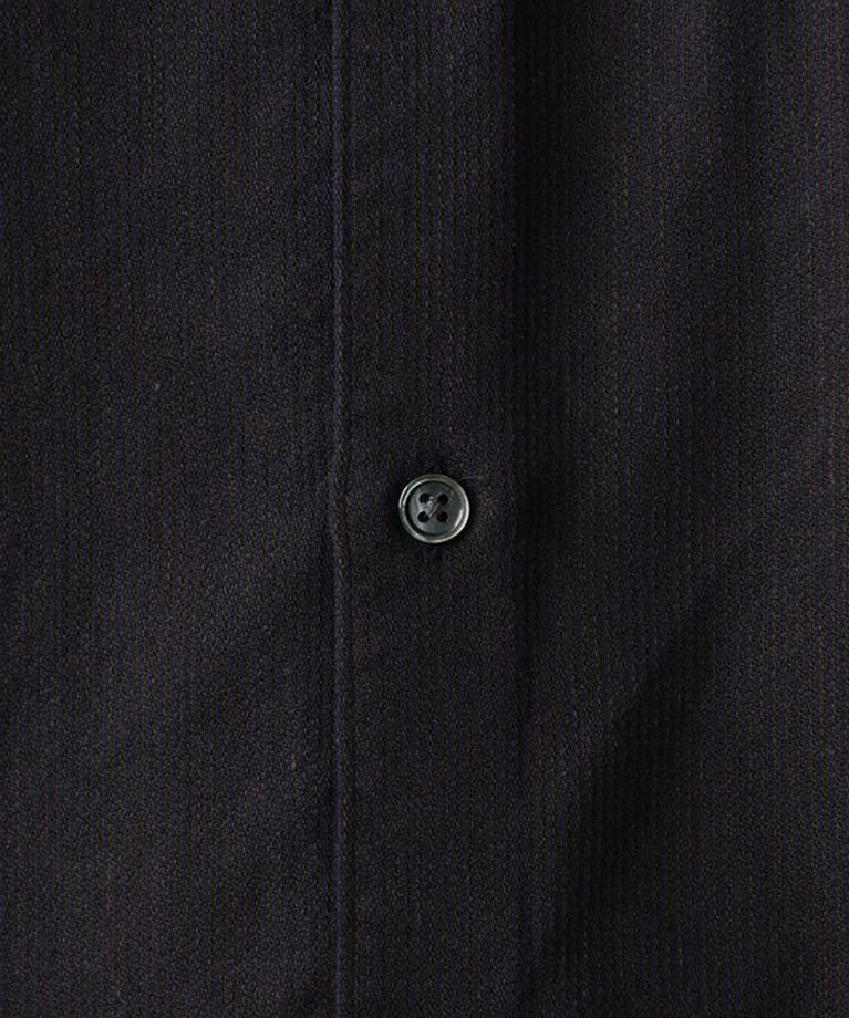 STEVEN ALAN「＜Steven Alan＞ ドレープ コードレーン レギュラーカラー シャツ  LOOSE」|シャツ・ブラウス|