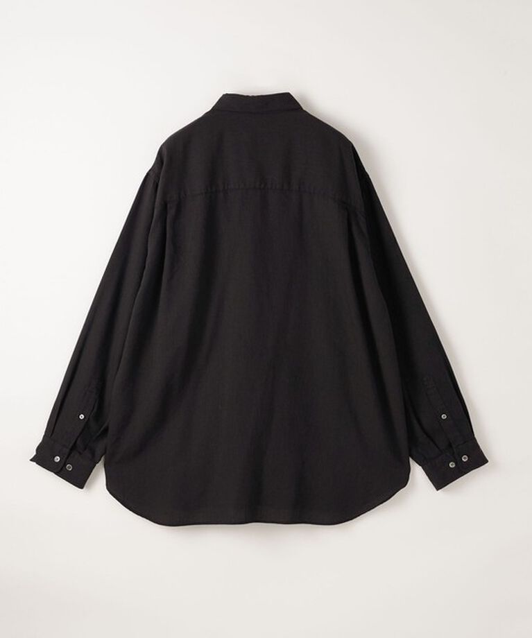 STEVEN ALAN「＜Steven Alan＞ ドレープ コードレーン レギュラーカラー シャツ  LOOSE」|シャツ・ブラウス|