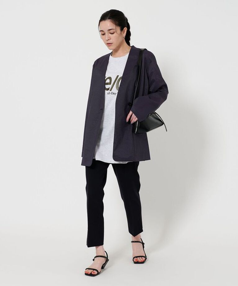 BEAUTY&YOUTH UNITED ARROWS「シアー ノーカラー ジャケット」|ノーカラージャケット|