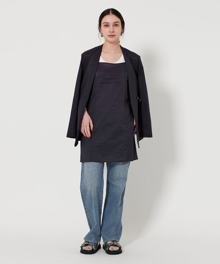 BEAUTY&YOUTH UNITED ARROWS「シアー ノーカラー ジャケット」|ノーカラージャケット|