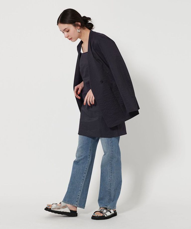 BEAUTY&YOUTH UNITED ARROWS「シアー ノーカラー ジャケット」|ノーカラージャケット|