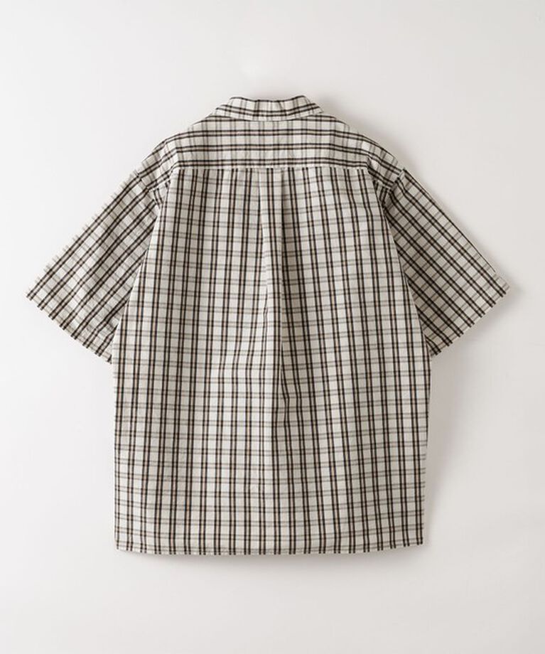 STEVEN ALAN「＜Steven Alan＞ TC ウォッシュド チェック ALINE LOOSE CASUAL BOX」|シャツ・ブラウス|