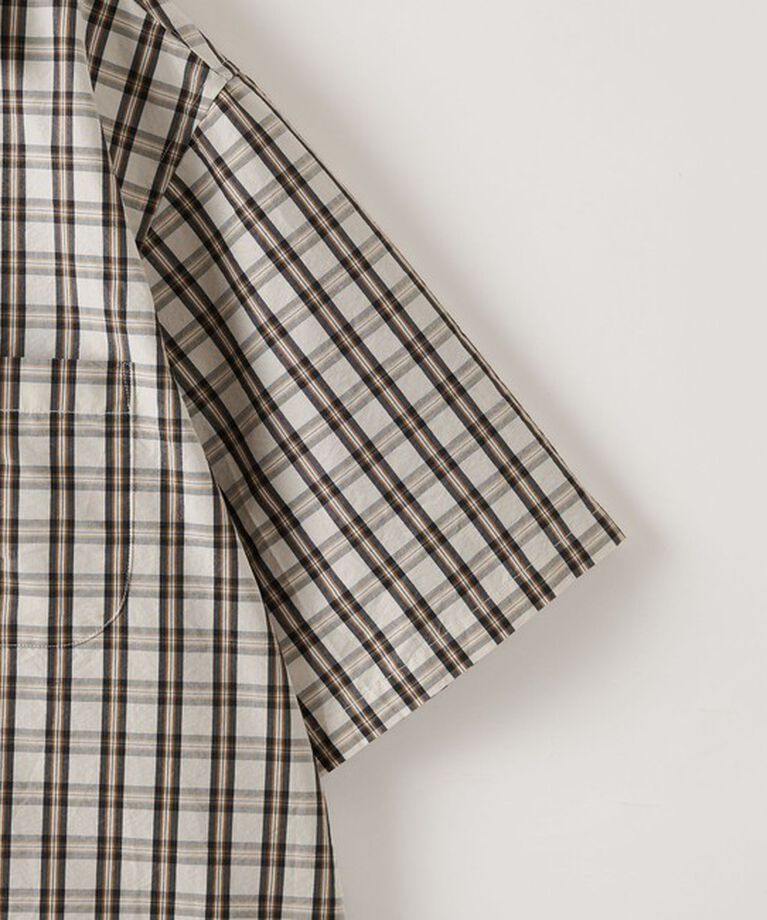 STEVEN ALAN「＜Steven Alan＞ TC ウォッシュド チェック ALINE LOOSE CASUAL BOX」|シャツ・ブラウス|
