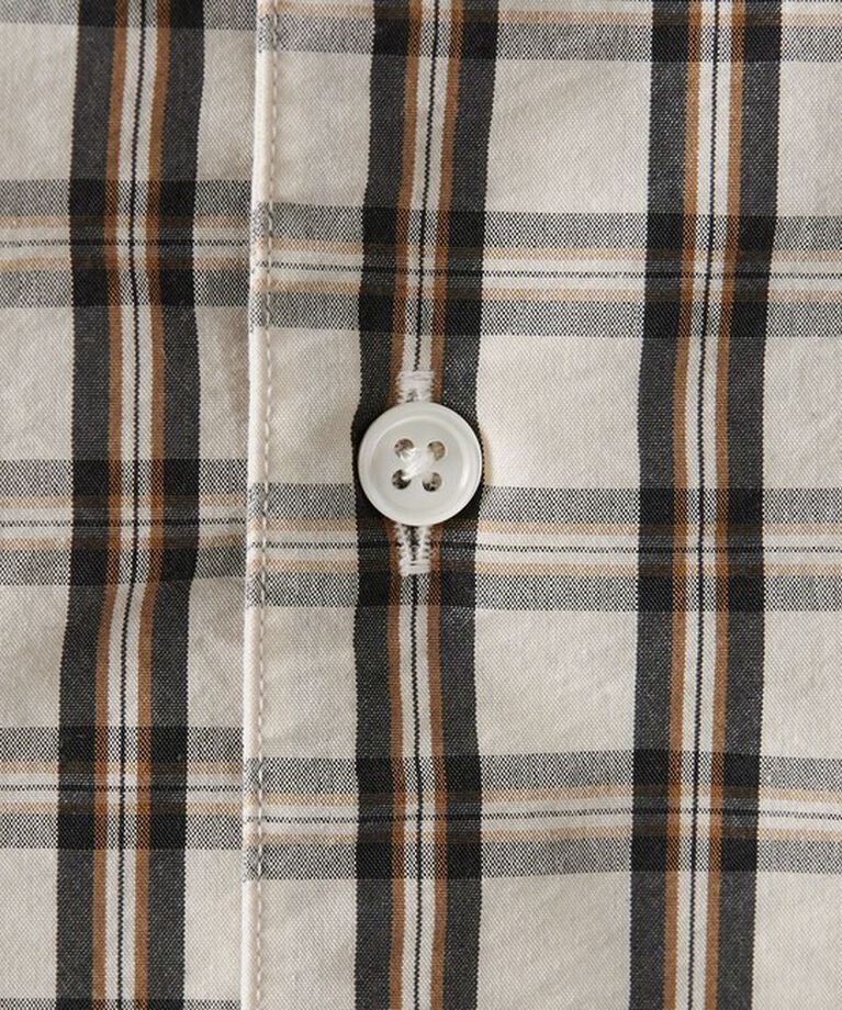 STEVEN ALAN「＜Steven Alan＞ TC ウォッシュド チェック ALINE LOOSE CASUAL BOX」|シャツ・ブラウス|