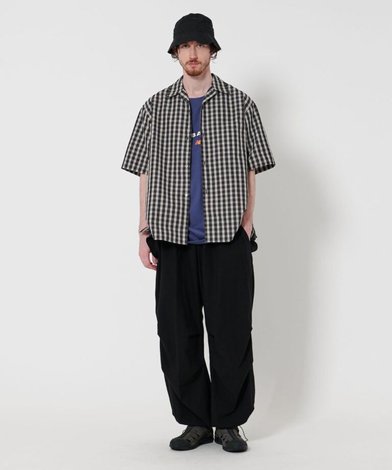 STEVEN ALAN「＜Steven Alan＞ TC ウォッシュド チェック ALINE LOOSE CASUAL BOX」|シャツ・ブラウス|