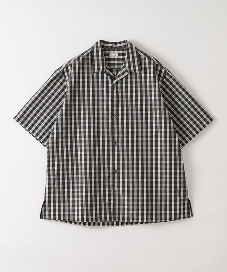 STEVEN ALAN「＜Steven Alan＞ TC ウォッシュド チェック ALINE LOOSE CASUAL BOX」|シャツ・ブラウス|