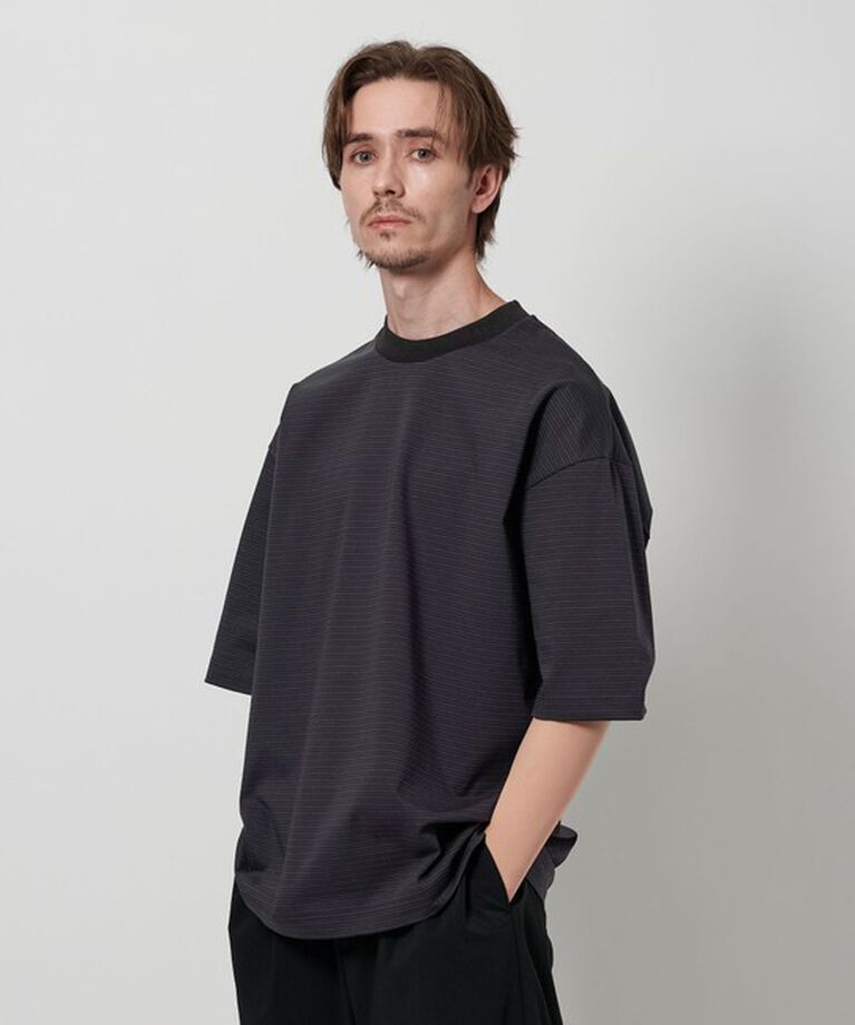BEAUTY&YOUTH UNITED ARROWS「サンドウィッチ ボーダー クルーネック Tシャツ」|Tシャツ・カットソー|NAVY