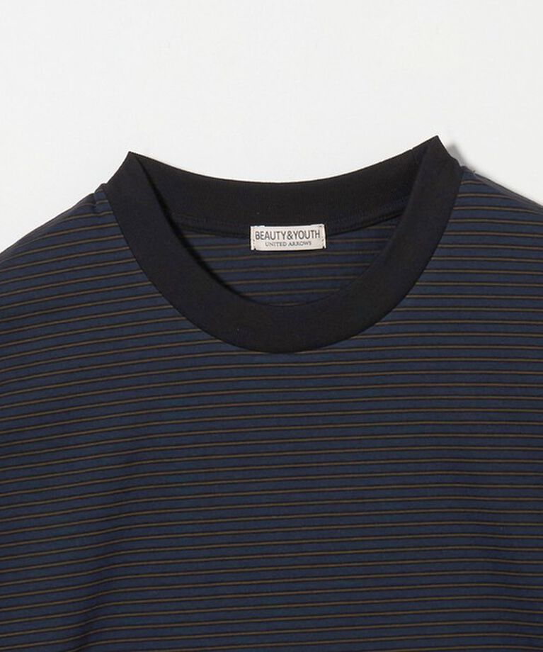 BEAUTY&YOUTH UNITED ARROWS「サンドウィッチ ボーダー クルーネック Tシャツ」|Tシャツ・カットソー|