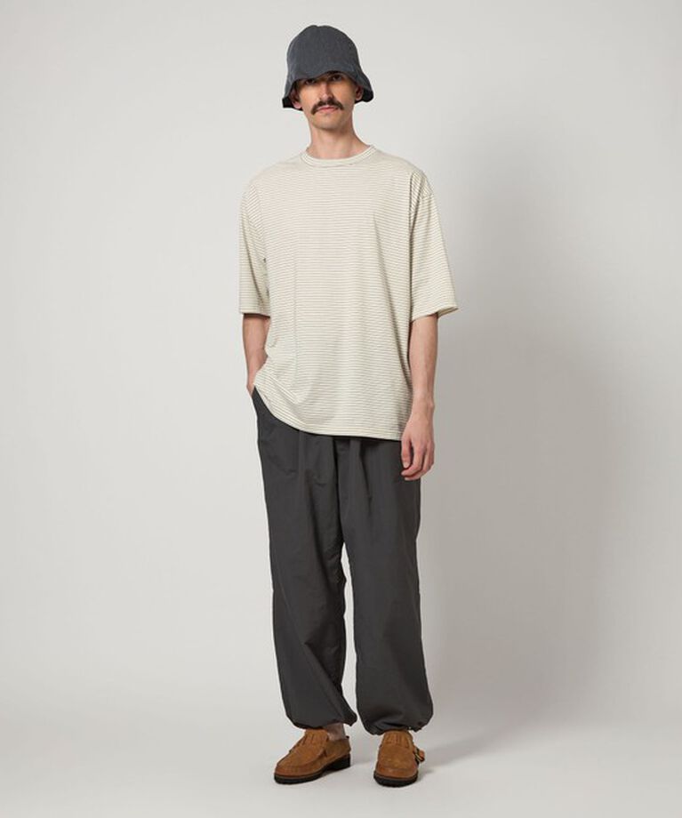 STEVEN ALAN「＜Steven Alan＞ サイロ ボーダー クルーネック Tシャツ NARROW」|Tシャツ・カットソー|