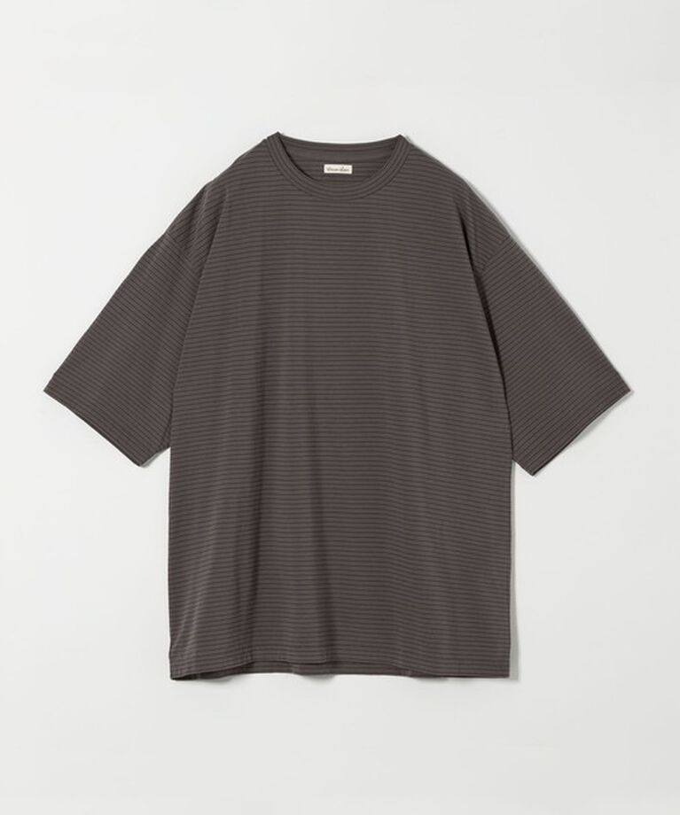 STEVEN ALAN「＜Steven Alan＞ サイロ ボーダー クルーネック Tシャツ NARROW」|Tシャツ・カットソー|