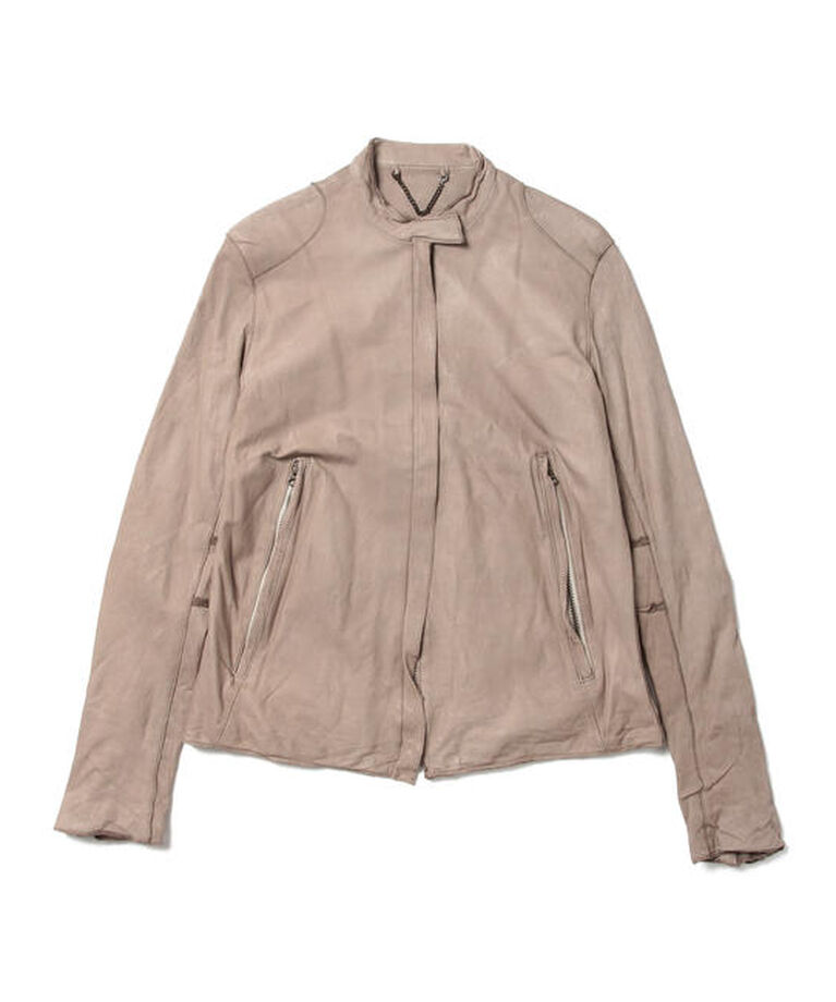 Ray BEAMS 「sisii / new シングルライダース」|ブルゾン・スタジャン|07 Light Grey