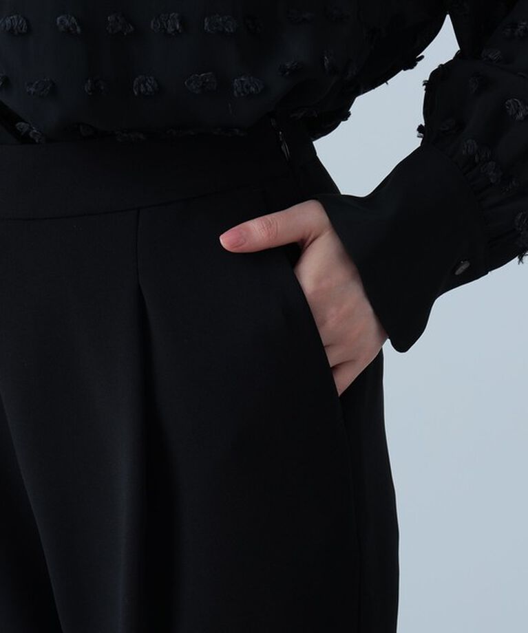 Demi-Luxe BEAMS 「トリアセ 1タック パンツ＊」|スラックス|