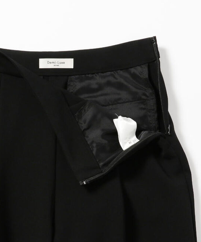 Demi-Luxe BEAMS 「トリアセ 1タック パンツ＊」|スラックス|