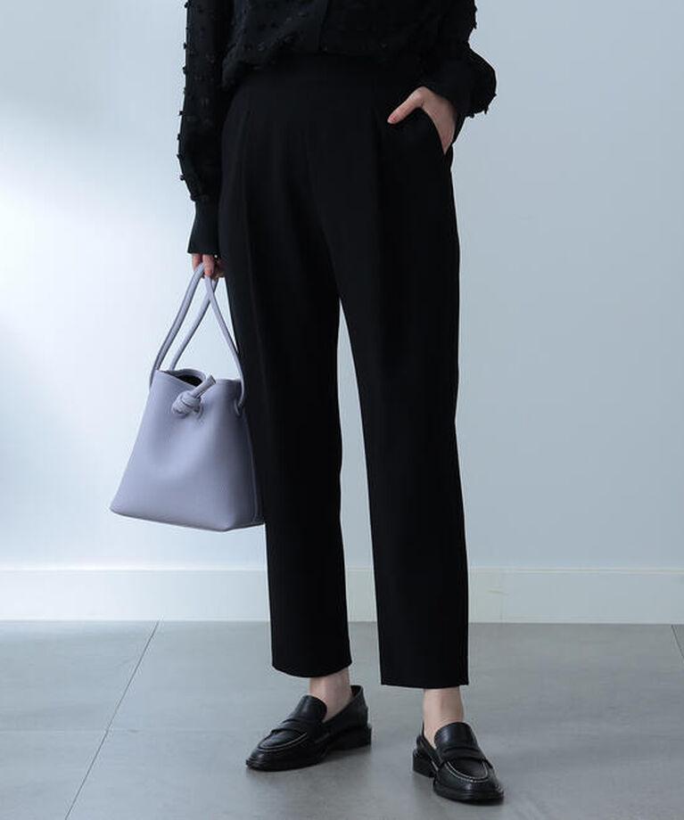 Demi-Luxe BEAMS 「トリアセ 1タック パンツ＊」|スラックス|