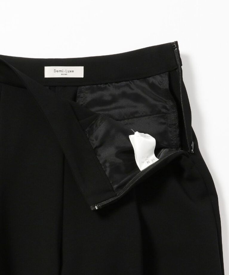 Demi-Luxe BEAMS 「トリアセ 1タック パンツ＊」|スラックス|