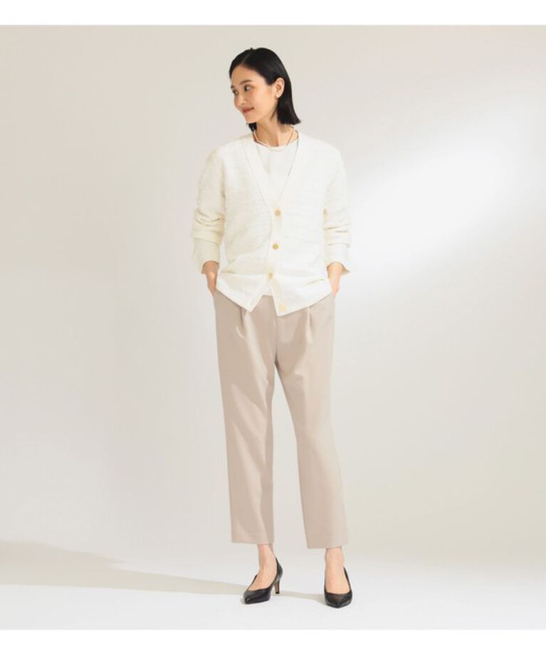 Demi-Luxe BEAMS 「トリアセ 1タック パンツ＊」|スラックス|