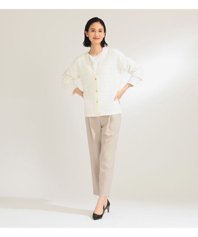 Demi-Luxe BEAMS 「トリアセ 1タック パンツ＊」|スラックス|