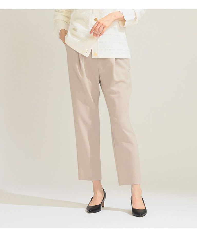 Demi-Luxe BEAMS 「トリアセ 1タック パンツ＊」|スラックス|