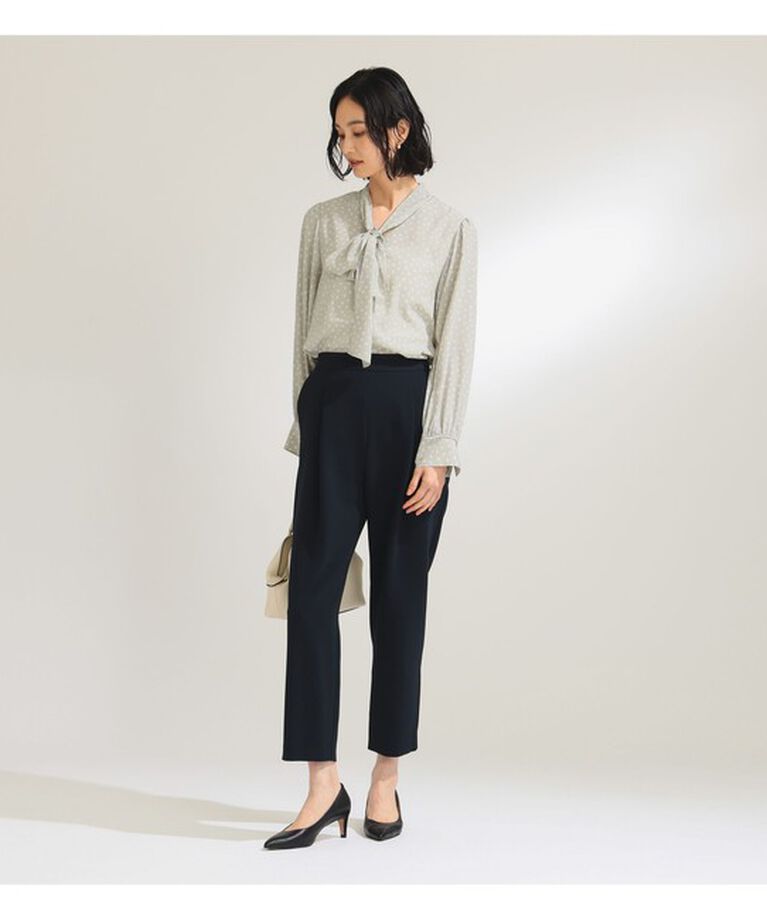 Demi-Luxe BEAMS 「トリアセ 1タック パンツ＊」|スラックス|
