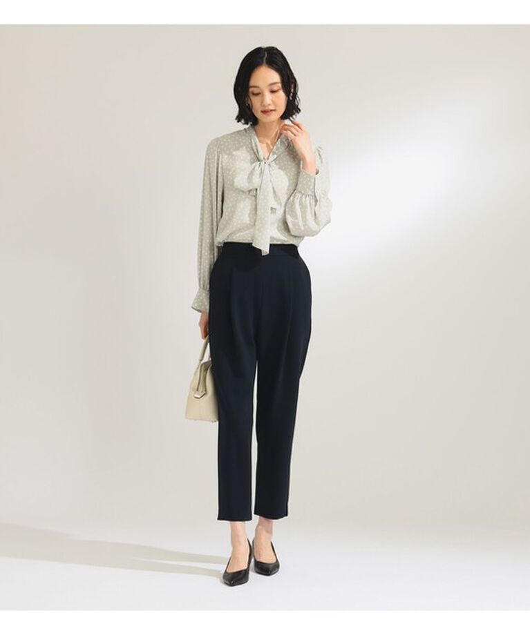 Demi-Luxe BEAMS 「トリアセ 1タック パンツ＊」|スラックス|
