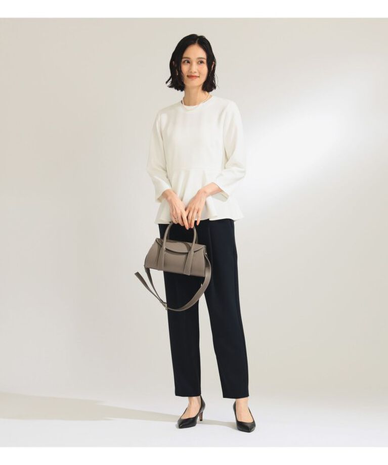 Demi-Luxe BEAMS 「トリアセ 1タック パンツ＊」|スラックス|