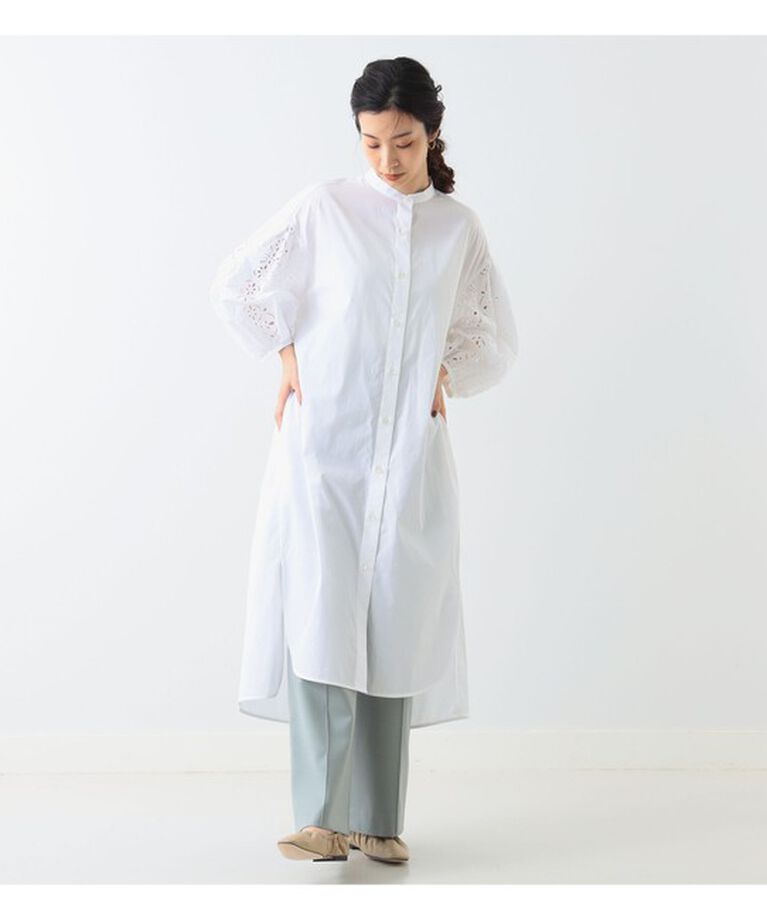 Demi-Luxe BEAMS 「【別注】TICCA / レース パフスリーブワンピース」|ワンピース|