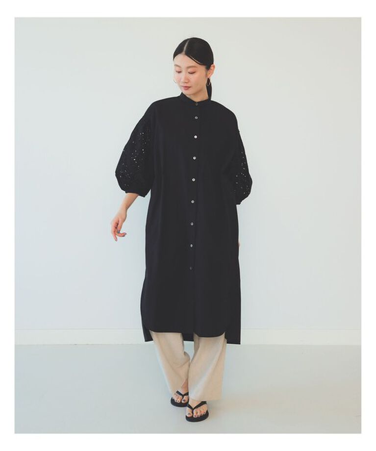 Demi-Luxe BEAMS 「【別注】TICCA / レース パフスリーブワンピース」|ワンピース|