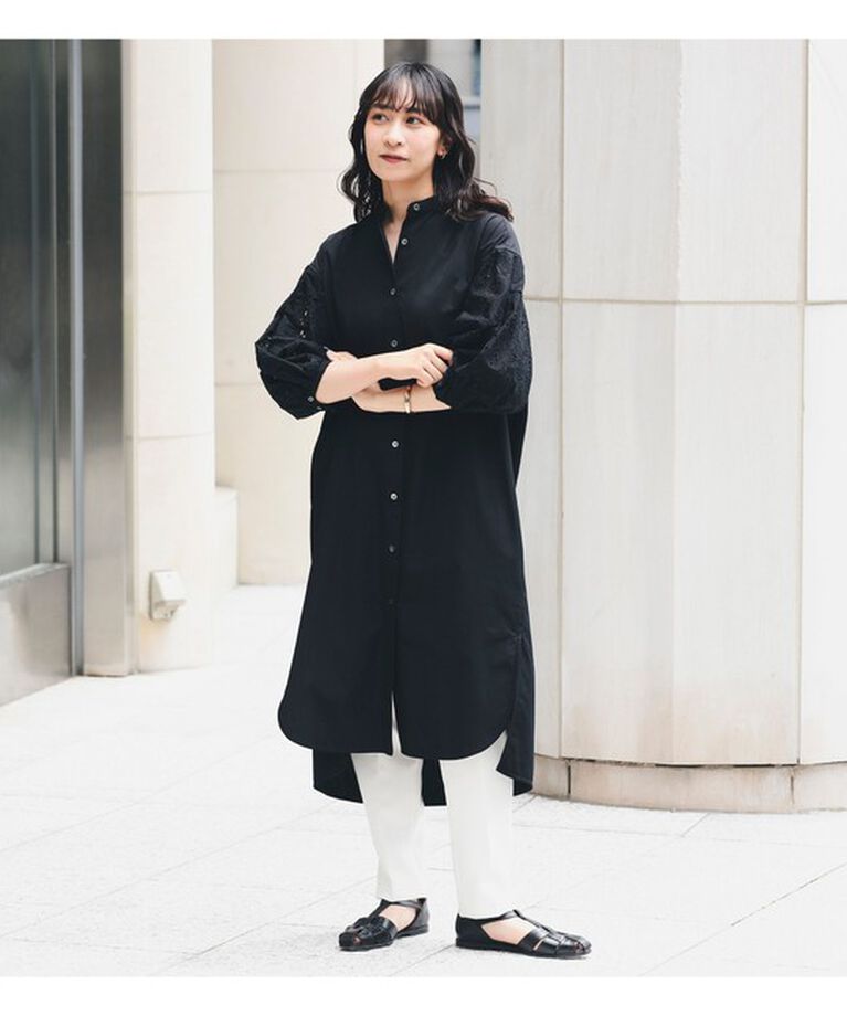 Demi-Luxe BEAMS 「【別注】TICCA / レース パフスリーブワンピース」|ワンピース|