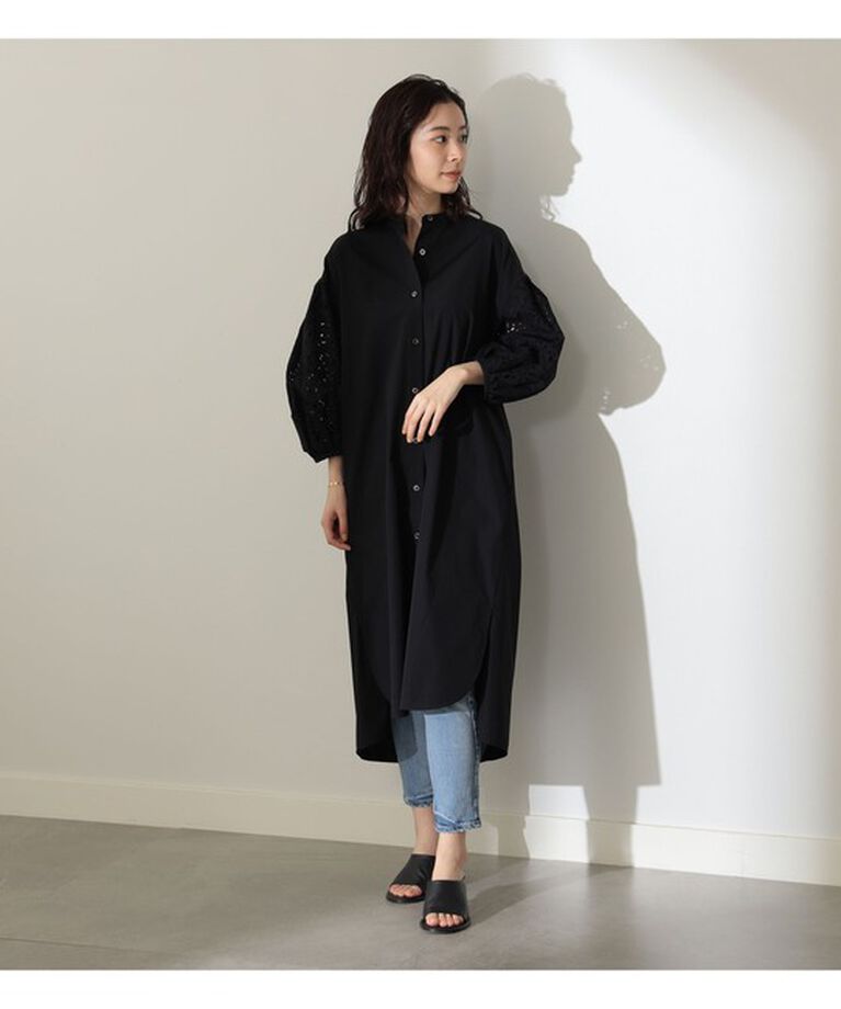 Demi-Luxe BEAMS 「【別注】TICCA / レース パフスリーブワンピース」|ワンピース|