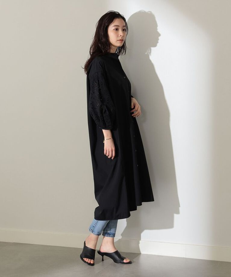 Demi-Luxe BEAMS 「【別注】TICCA / レース パフスリーブワンピース」|ワンピース|