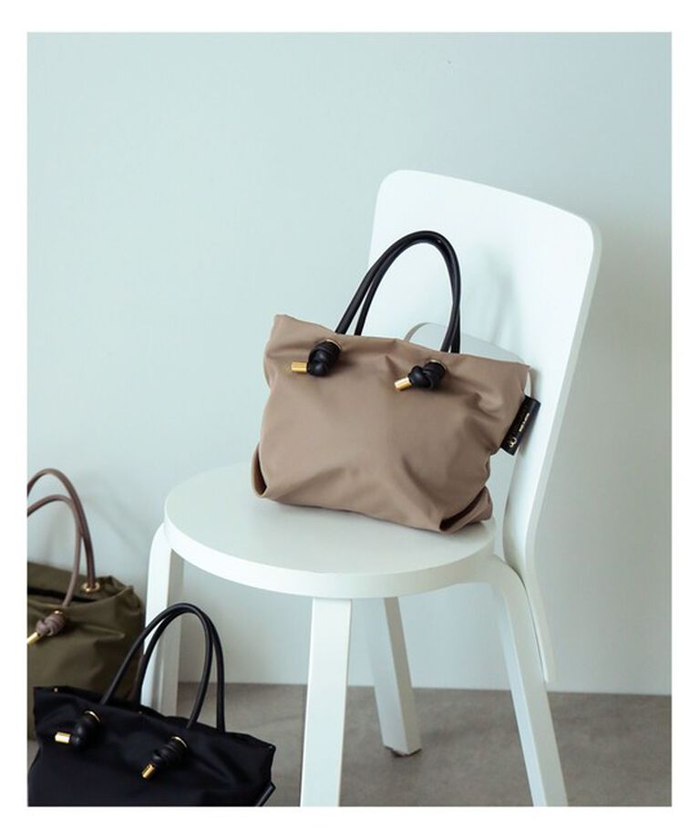 Demi-Luxe BEAMS 「VIOLAd’ORO / BIANCA ナイロン トートバッグ S」|トートバッグ|
