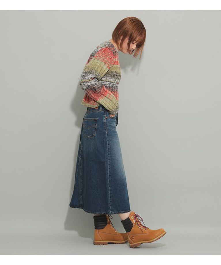 Ray BEAMS 「LEVI’S(R) / HIGH RISE A-LINE DECON SKIRT」|スカート|