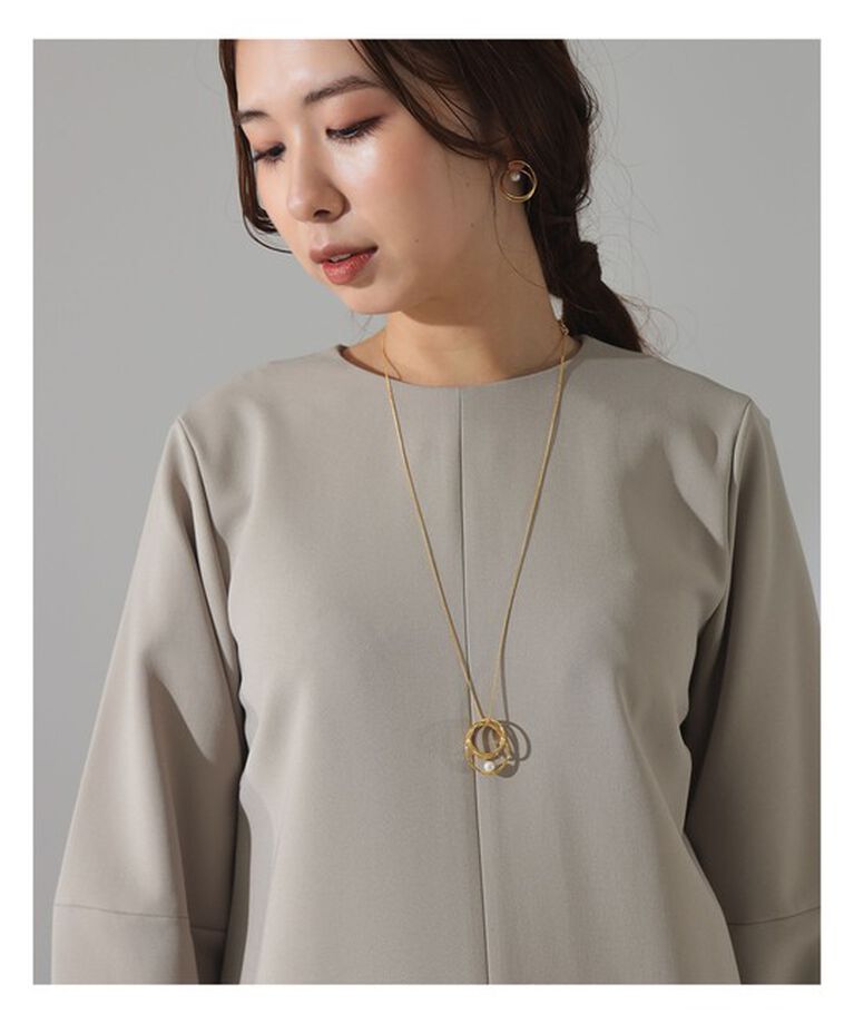 Demi-Luxe BEAMS 「jour couture / horn.04 2WAY ネックレス」|その他|GOLD