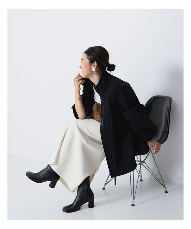 Demi-Luxe BEAMS 「LEE × Demi-Luxe BEAMS / オーバースタンドブルゾン.M」|ブルゾン・スタジャン|