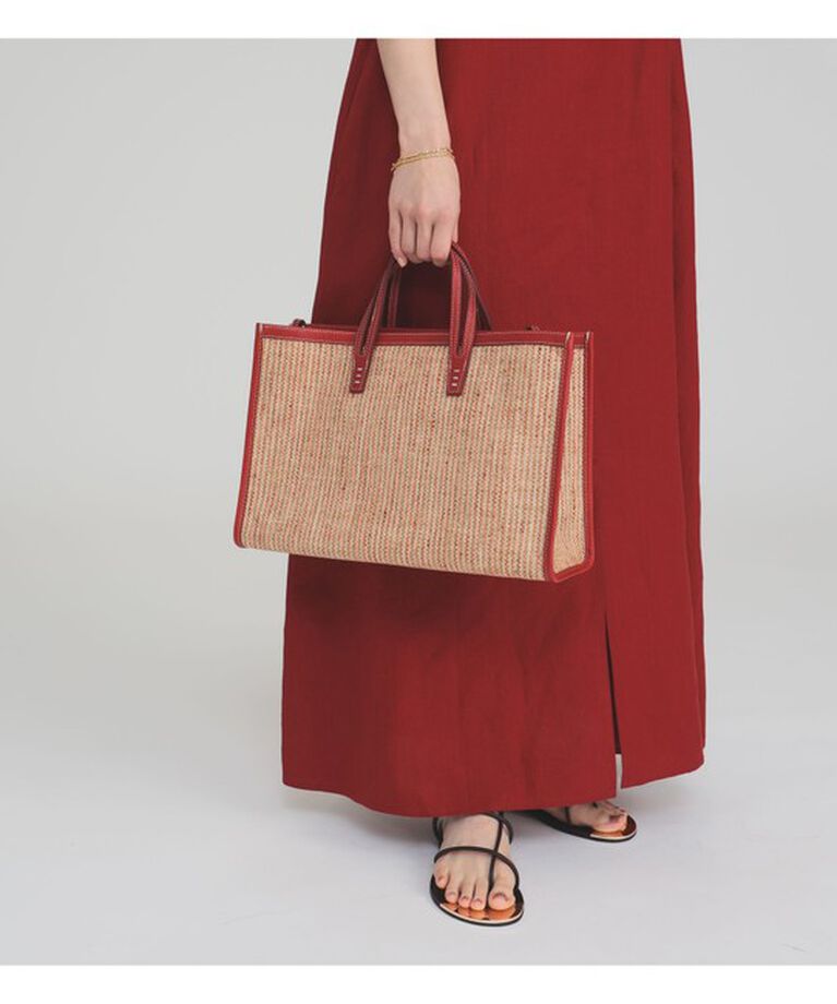 Demi-Luxe BEAMS 「A VACATION/ BREAD M SUMAC トートバッグ」|トートバッグ|SUMAC_STRIPE