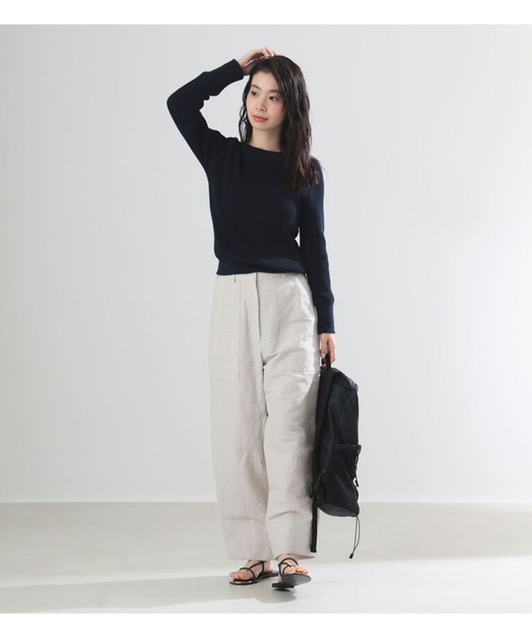 Demi-Luxe BEAMS 「AK+1 / ベイカー バレルパンツ」|チノ|