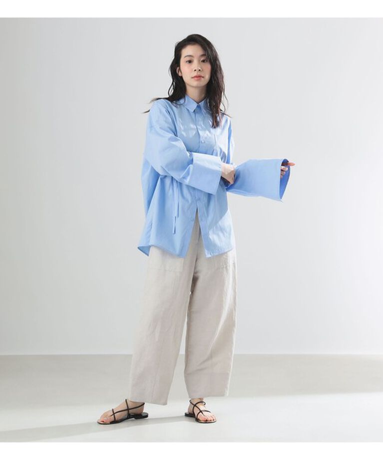 Demi-Luxe BEAMS 「AK+1 / ベイカー バレルパンツ」|チノ|
