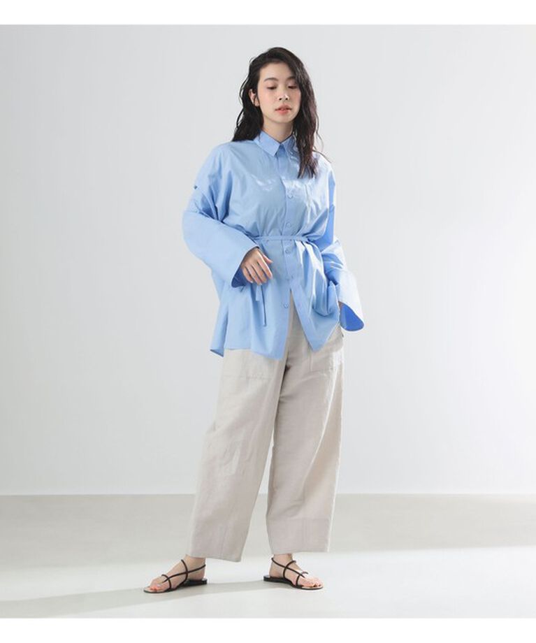 Demi-Luxe BEAMS 「AK+1 / ベイカー バレルパンツ」|チノ|