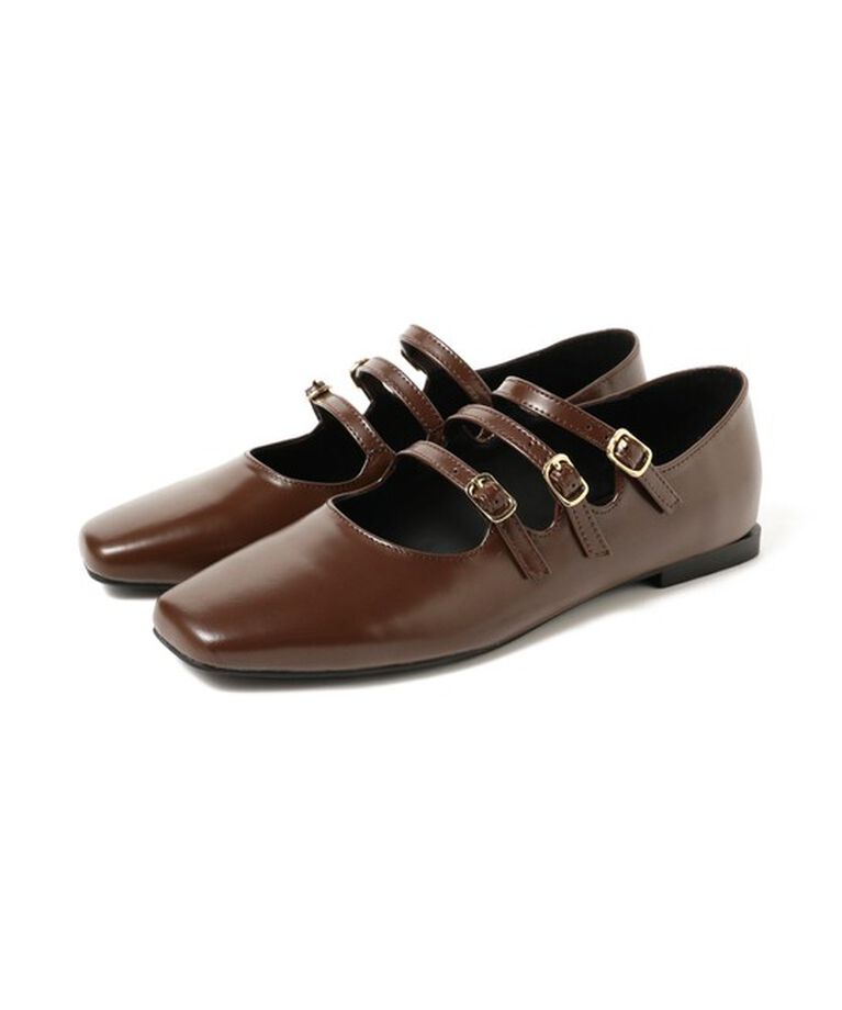 Ray BEAMS 「REMME / 3ストラップ シューズ」|その他|BROWN