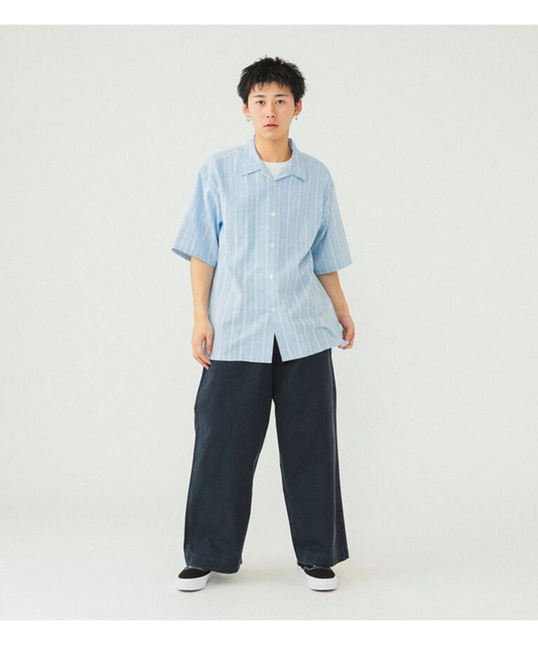 BEAMS「1940'sディテール ワイドチノパンツ」|チノ|