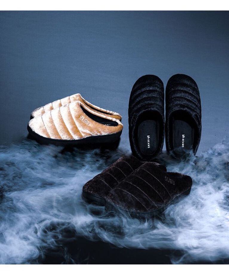 BEAMS「【別注】SUBU / フェイク ファー サンダル」|その他|