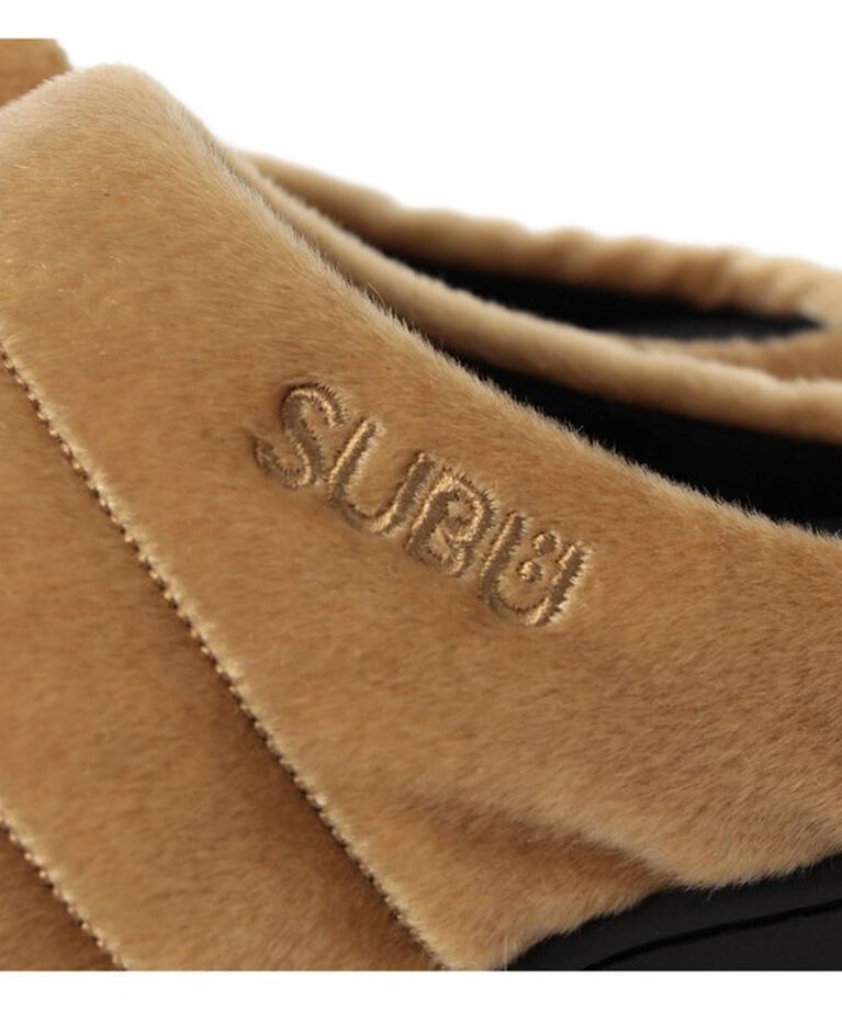 BEAMS「【別注】SUBU / フェイク ファー サンダル」|その他|