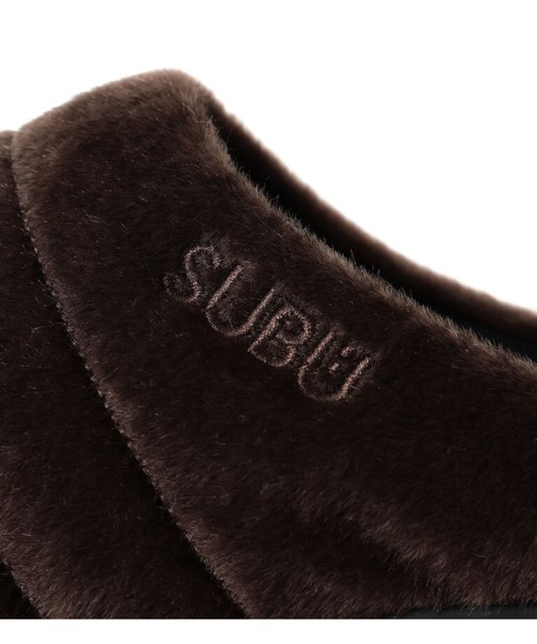 BEAMS「【別注】SUBU / フェイク ファー サンダル」|その他|
