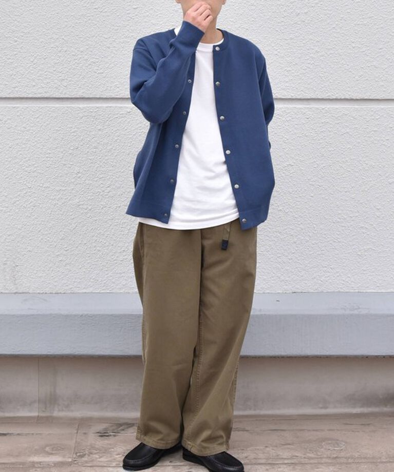 SHIPS any「SHIPS any: 〈手洗い可能〉 ミラノリブ クルーネック カーディガン 24SS◇」|カーディガン|