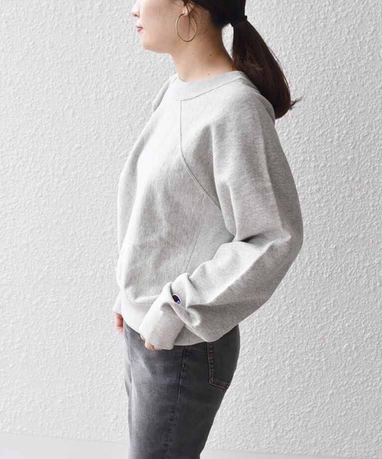 SHIPS for women「【SHIPS別注】Champion:〈洗濯機可能〉ワイド ラグラン スウェット ◇」|スウェット・ジャージ|