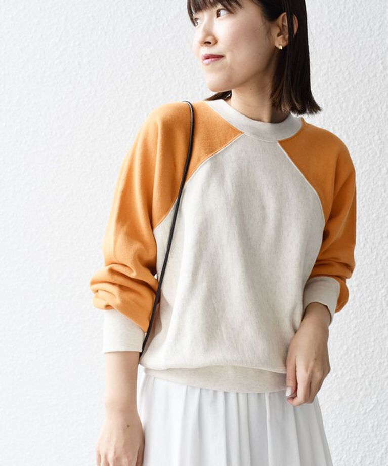 SHIPS for women「【SHIPS別注】Champion:〈洗濯機可能〉ワイド ラグラン スウェット ◇」|スウェット・ジャージ|