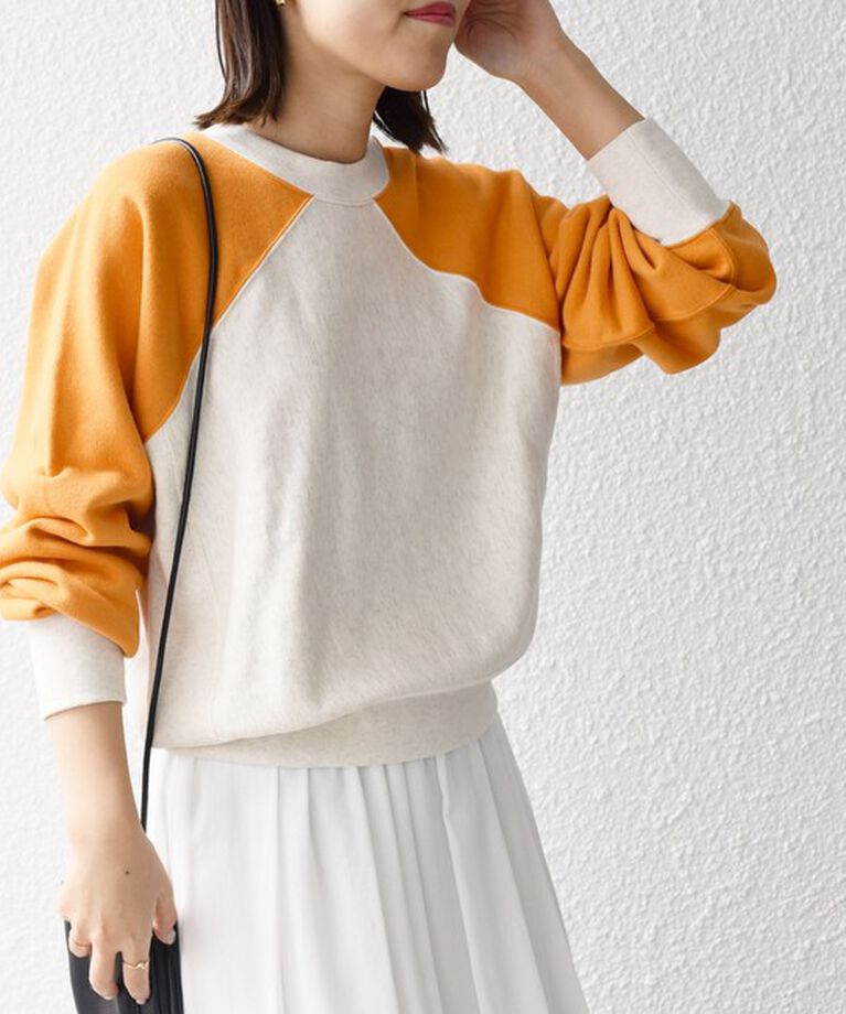SHIPS for women「【SHIPS別注】Champion:〈洗濯機可能〉ワイド ラグラン スウェット ◇」|スウェット・ジャージ|