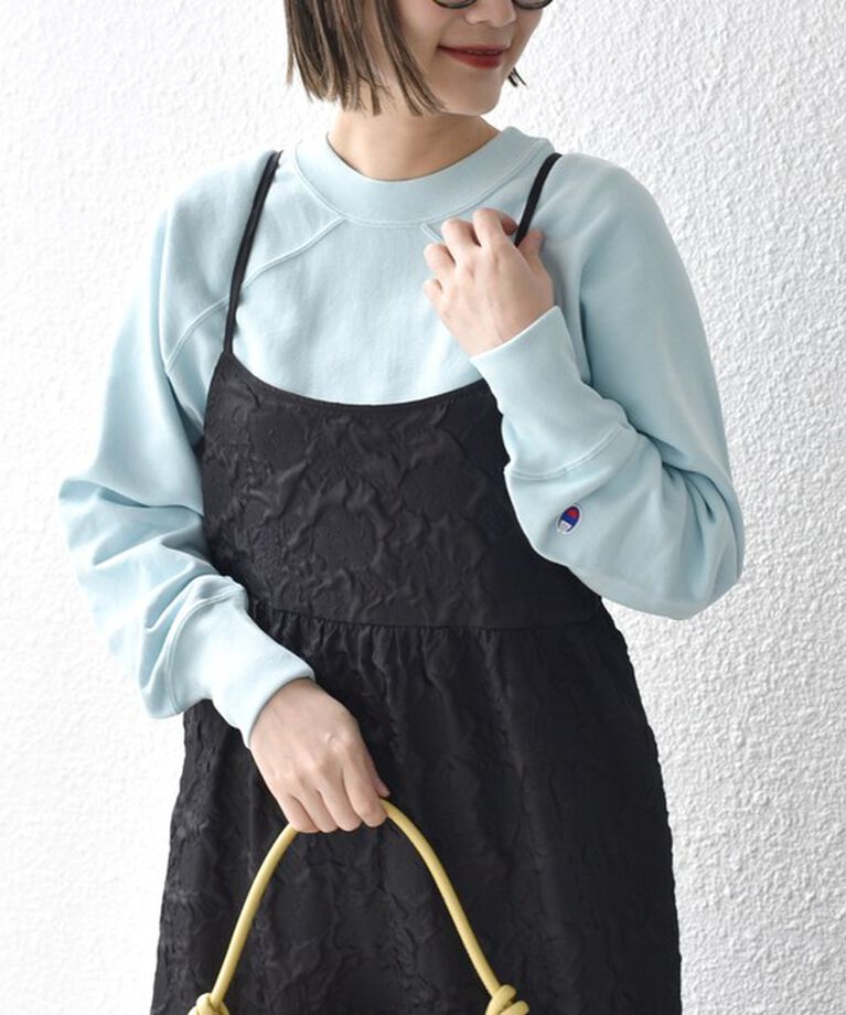 SHIPS for women「【SHIPS別注】Champion:〈洗濯機可能〉ワイド ラグラン スウェット ◇」|スウェット・ジャージ|