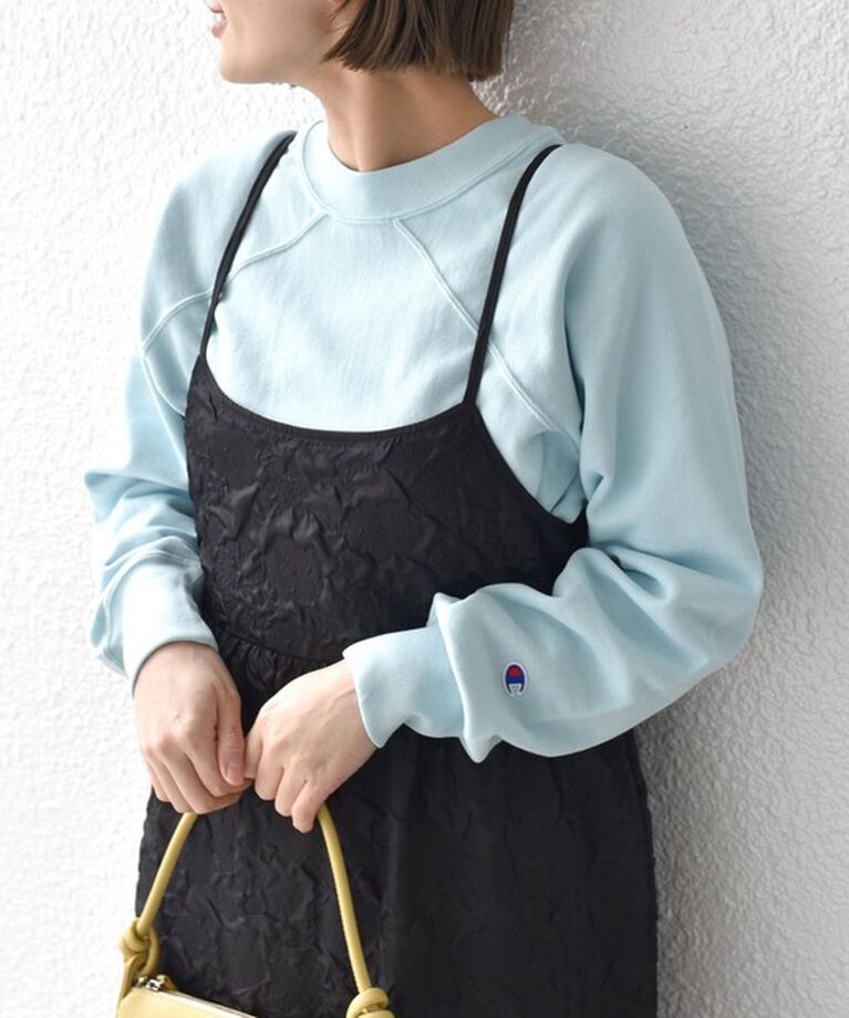 SHIPS for women「【SHIPS別注】Champion:〈洗濯機可能〉ワイド ラグラン スウェット ◇」|スウェット・ジャージ|